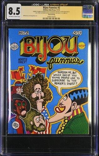 BIJOU FUNNIES #2 (3rd-Printing)