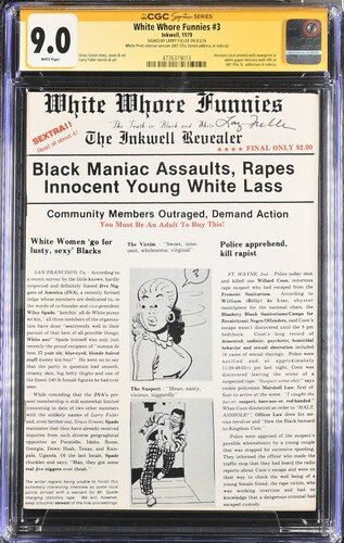 WHITE WHORE FUNNIES #3 (B)